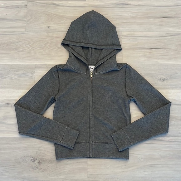 TNA grey zip-up hoodie (Size M) - Picture 1 of 3